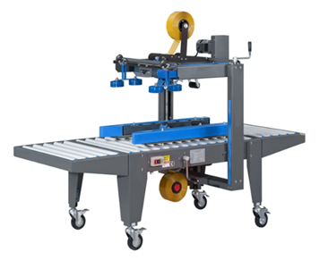 Cerradora de cajas con correa superior e inferior
